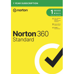 NORTON 360 STANDARD 10GB + VPN 1 uživatel pro 1 zařízení na 1 rok ESD NORTON 360 STANDARD 10GB + VPN 1 uživatel pro 1 zařízení na 1 rok ESD