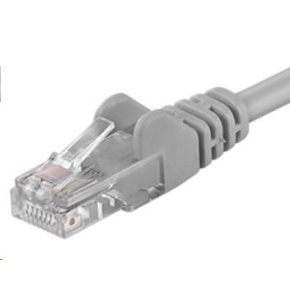 PremiumCord Patch kabel UTP RJ45-RJ45 CAT6 50m šedá PremiumCord Patch kabel UTP RJ45-RJ45 CAT6 50m šedá