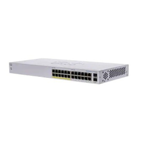 Cisco switch CBS110-24PP (24xGbE, 2xGbE/SFP combo, 12xPoE+, 100W, fanless) - REFRESH Cisco switch CBS110-24PP (24xGbE, 2xGbE/SFP combo, 12xPoE+, 100W, fanless) - REFRESH