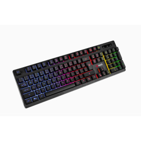 C-TECH klávesnice herní polomechanická Iris (GKB-08), casual gaming, CZ/SK, duhové podsvícení, USB C-TECH klávesnice herní polomechanická Iris (GKB-08), casual gaming, CZ/SK, duhové podsvícení, USB