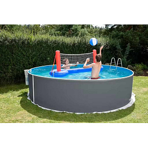 Marimex Orlando bazén 3,66x0,91 m s příslušenstvím - motiv šedý