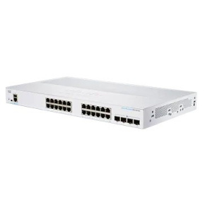 Cisco switch CBS350-24T-4G-EU (24xGbE,4xSFP,fanless) - REFRESH Cisco switch CBS350-24T-4G-EU (24xGbE,4xSFP,fanless) - REFRESH
