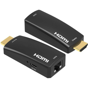 PREMIUMCORD HDMI FULL HD 1080p extender na 50m přes jeden kabel Cat5e/6 PREMIUMCORD HDMI FULL HD 1080p extender na 50m přes jeden kabel Cat5e/6