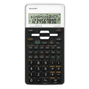 SHARP kalkulačka - EL531THBWH - bílá - blister SHARP kalkulačka - EL531THBWH - bílá - blister
