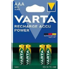Varta LR03/4BP 800 mAh Ready to use (Blistr 4ks)