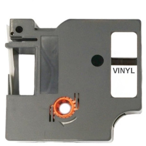 Xerox kompatibilní páska s DYMO 18444, 12mm x 5,5m, černý tisk / bílý podklad, RHINO, vinylová - ALLPRINT Xerox kompatibilní páska s DYMO 18444, 12mm x 5,5m, černý tisk / bílý podklad, RHINO, vinylová - ALLPRINT