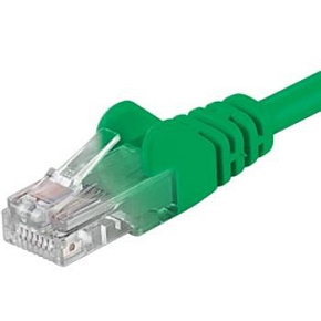 PremiumCord Patch kabel UTP RJ45-RJ45 CAT6 0.5m zelená PremiumCord Patch kabel UTP RJ45-RJ45 CAT6 0.5m zelená