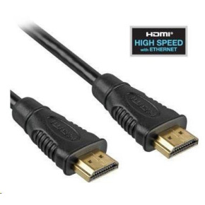PREMIUMCORD Kabel HDMI - HDMI 0,5m (v1.4, 3D, zlacené kontakty, stíněný) PREMIUMCORD Kabel HDMI - HDMI 0,5m (v1.4, 3D, zlacené kontakty, stíněný)