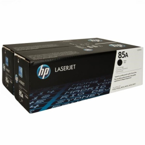 HP 85A Black 2-pack LJ Toner Cart, CE285AD (1,600 / 1,600 pages) HP 85A Black 2-pack LJ Toner Cart, CE285AD (1,600 / 1,600 pages)