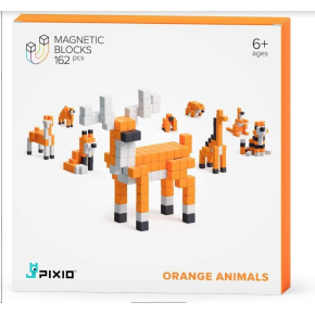 PIXIO Orange Animals magnetická stavebnice PIXIO Orange Animals magnetická stavebnice