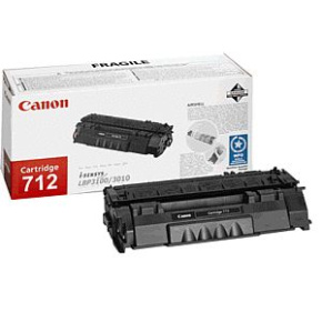 Canon TONER CRG-712 černá pro i-Sensys LBP3010, LBP3100 (1 500 str.) Canon TONER CRG-712 černá pro i-Sensys LBP3010, LBP3100 (1 500 str.)