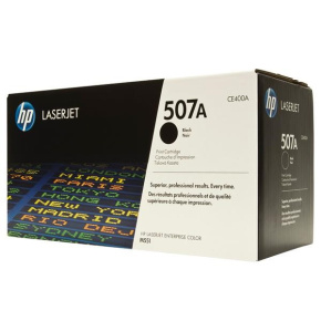 HP 507A Black LJ Toner Cart, CE400A (5,500 pages) HP 507A Black LJ Toner Cart, CE400A (5,500 pages)