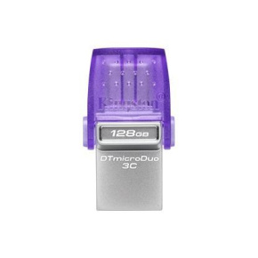 Kingston Flash Disk 128GB DataTraveler microDuo 3C 200MB/s dual USB-A + USB-C Kingston Flash Disk 128GB DataTraveler microDuo 3C 200MB/s dual USB-A + USB-C