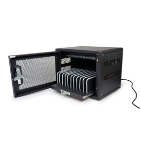 PORT nabíjecí skříňka pro 10 tabletů, černá a béžová