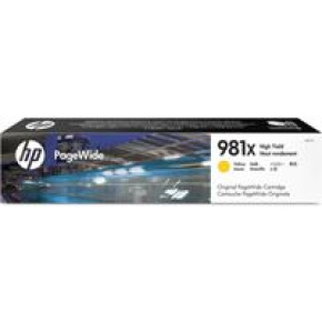 HP 981X High Yield Yellow Original PageWide Cartridge (10,000 pages) HP 981X High Yield Yellow Original PageWide Cartridge (10,000 pages)