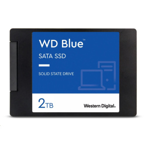WD BLUE SSD 3D NAND WDS200T3B0A 2TB Powered by SanDisk, SATA/600, (R:560, W:530MB/s), 2.5"