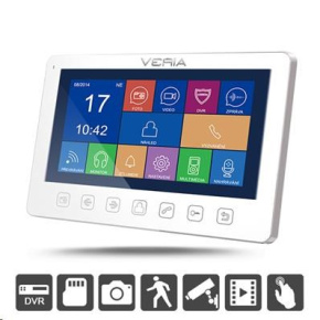 Veria LCD monitor videotelefonu  7076B bílý