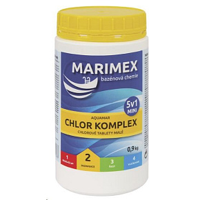 Marimex Komplex Mini 5v1 0,9 kg - bazénová chemie - DEZINFEKCE