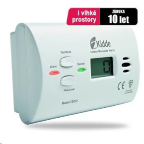 Kidde  K7DCO detektor CO s displejem