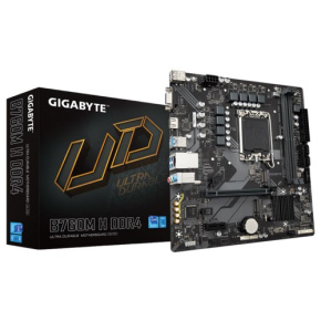 GIGABYTE MB Sc LGA1700 B760M H DDR4, Intel B760, 2xDDR4, 1xHDMI, 1xVGA, mATX GIGABYTE MB Sc LGA1700 B760M H DDR4, Intel B760, 2xDDR4, 1xHDMI, 1xVGA, mATX